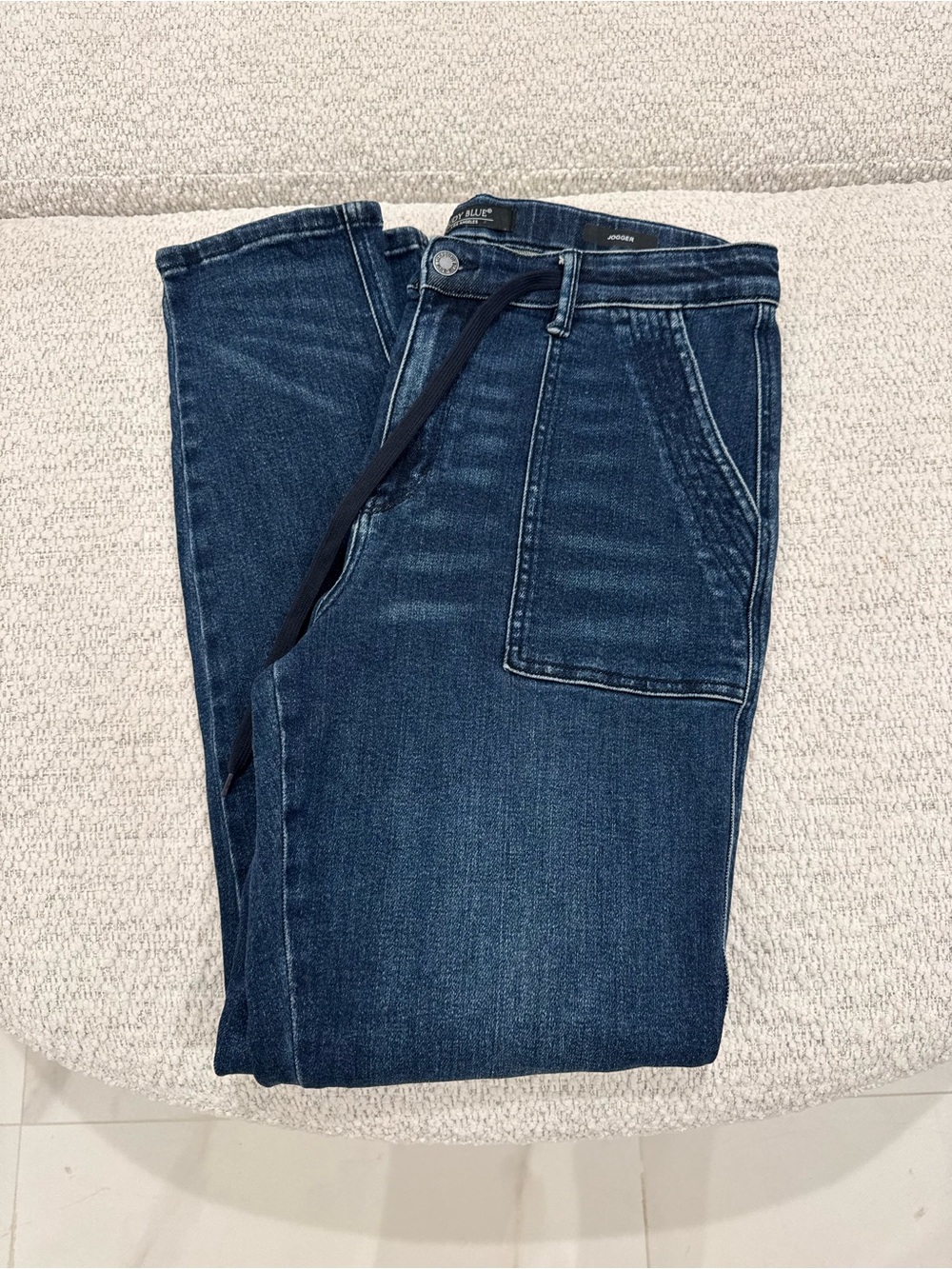 Judy Blue High Rise Drawstring Jogger Jeans